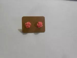 Pendientes - Novedad Brillo Tachón (nuevo) ROSA - Imagen 1 de 1