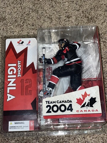 McFarlane Jarome Iginla 12 Team Canada Series 1 NHL 2004 Sports Figure Cover