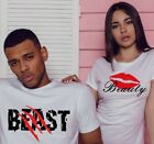 Shirts Couples Beauty and Beast, T Shirts Beauty and Beast, Matching Couple Gift