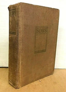 Sons by Pearl S. Buck 1932 Hardcover First Trade Edition - Picture 1 of 2