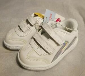Toddler Girls' Sneakers Cat & Jack White strap Size 5 