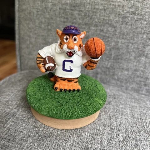 Clemson Tigers College Mascot Figurine Cover