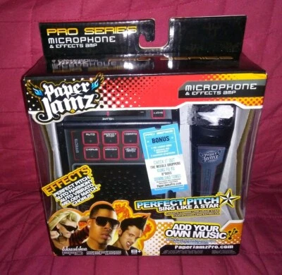 Paper Jamz Pro Series Microphone & Effects Amp Add Music New in Box Wow Wee - Image 1 of 3