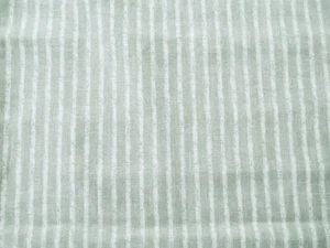 MAGNOLIA HOME SKYFALL SPA AQUA BLUE STRIPE UPHOLSTERY FABRIC 2.75 YDS @ $7.99/YD - Picture 1 of 5