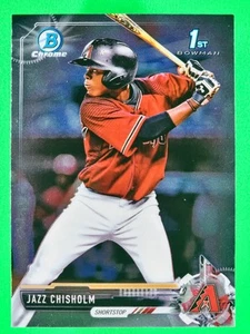 2017 Bowman Chrome Minis - Bowman Chrome Prospects Jazz Chisholm #BCP207 (RC) - Bild 1 von 3
