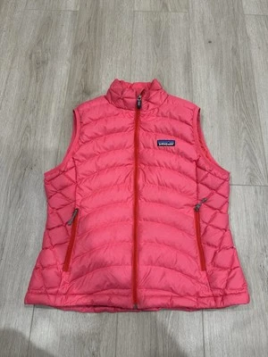 Patagonia Plumón de Ganso Suéter Chaleco Acolchado Aislado Rosa Para Mujer’s M Foto 1 de 4