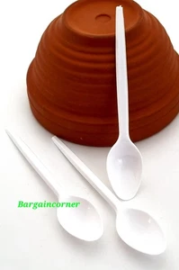 Tee Kaffeelöffel (S) WIEDERVERWENDBAR Verkostung Mini Löffel Teelöffel Kunststoff Teelöffel 11 cm - Bild 1 von 24