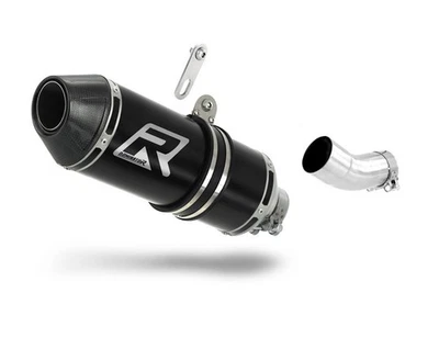 Silenciador de escape Tuono V4 R APRC baixo nível 2011 - 2014 HP3 PRETO - Imagem 1 de 2