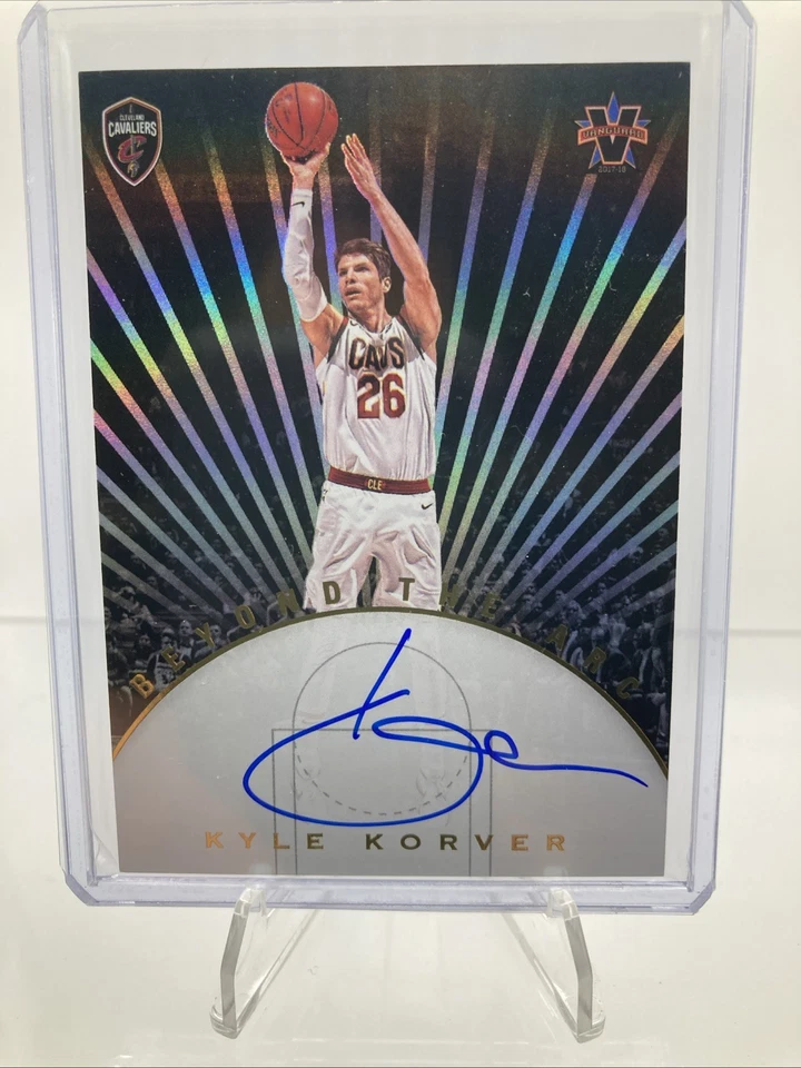 2017-18 Vanguard #BA-KKV /99 Kyle Korver Cavaliers Au Refractor Beyond The Arc - Image 1 of 4