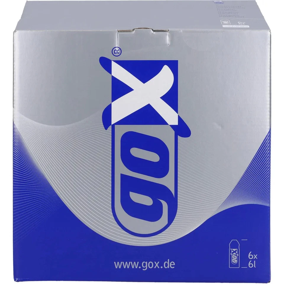 GOX GMBH Gox Sauerstoff Medizin.zwecke Sixpack 6X6l - 00390662