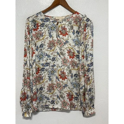 Blusa Etcetera para mujer satinada sedosa 8 florales de moda otoño dinero antiguo negocio  Foto 1 de 4