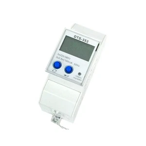 DIGITAL ELECTRICITY METER 3-PHASE ENERGY METERS DIN HUTSCHIENE ZZ4 - Picture 1 of 1