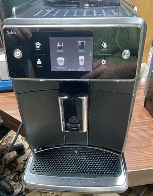 Saeco Xelsis SM7684/00 Automatic Espresso Machine - Titanium Top Of Line - Image 1 of 4