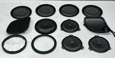 HARLEY DAVIDSON 14-LATER ТУРИСТИЧЕСКИЕ КОЛОНКИ ЧЕХЛЫ 12 ШТ. ЛОТ ДЕТАЛЕЙ - Изображение 1 из 4