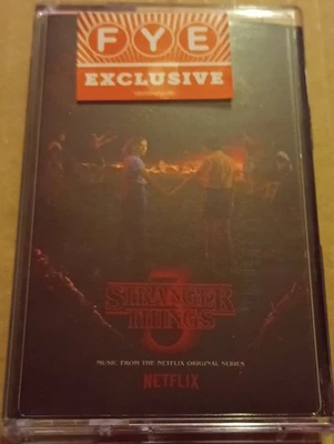 Stranger Things: Season 3 Soundtrack Cassette [US Rls] Like New (2019) Rare - Image 1 of 4