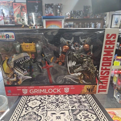 Transformers - GRIMLOCK - Evolution 2 Pack - Toys R Us Exclusive - NEW MISB - Image 1 of 4
