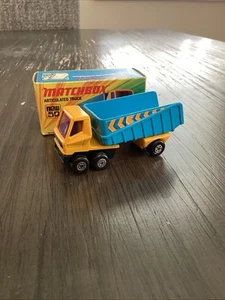 Matchbox Superfast Lesney New50 Articulated Truck w/ Original Box 1972 - Picture 1 of 10