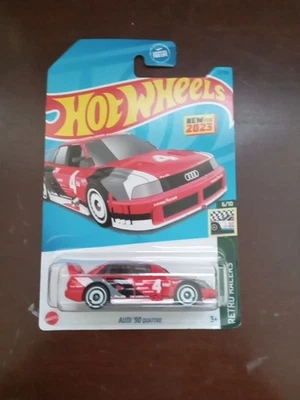 Hot Wheels Audi 90 Quattro Naranja Diecast Retro Racers #10 Escala 1/64 Coches Juguete Foto 1 de 3