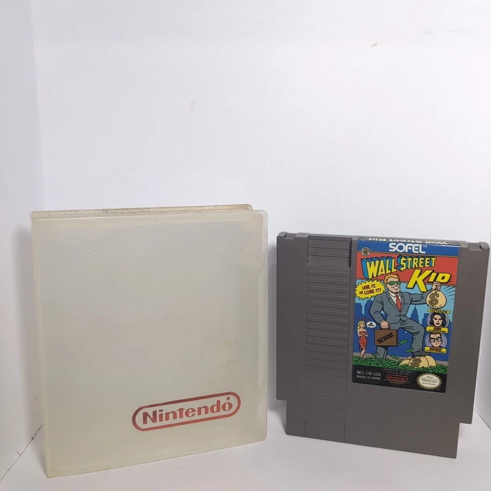 Wall Street Kid (Nintendo Entertainment System, 1990) sin probar - Estuche rígido Foto 1 de 1