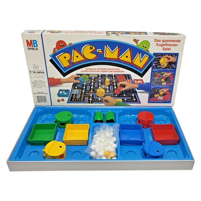 PAC-MAN MB Spiele Pacman 1980 Spiel Vintage Brettspiel Familienspiel Videospiel - Bild 1 von 4