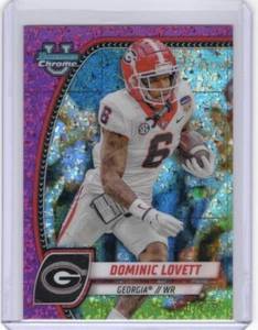 2024 Bowman U DOMINIC LOVETT /125 Fuchsia Mini-Diamond Refractor [016/125] - Picture 1 of 2