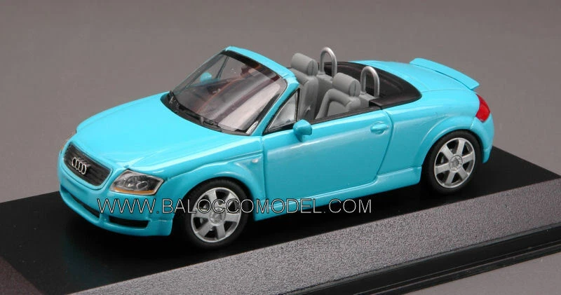 Audi TT Roadster Turquoise 1:43 Model MINICHAMPS - Immagine 1 di 1
