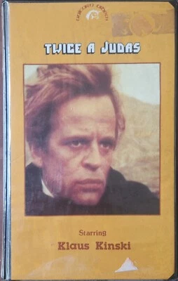 RARE VTG TWICE JUDAS UNICORN VIDEO CLAMSHELL VHS SPAGHETTI WESTERN KLAUS KINSKI - Image 1 of 4