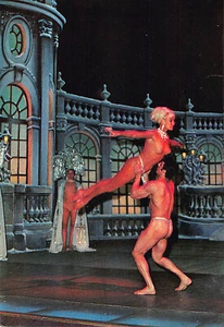 Vintage Folies Bergere Nude Beefcake Gay Sexy Beautiful Woman Paris Postcard - Picture 1 of 2
