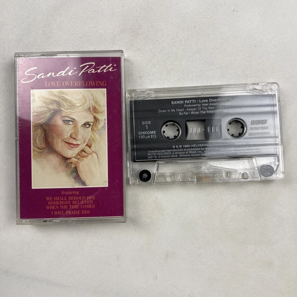 Sandi Patti Love Overflowing [Cassette] Foto 1 de 2