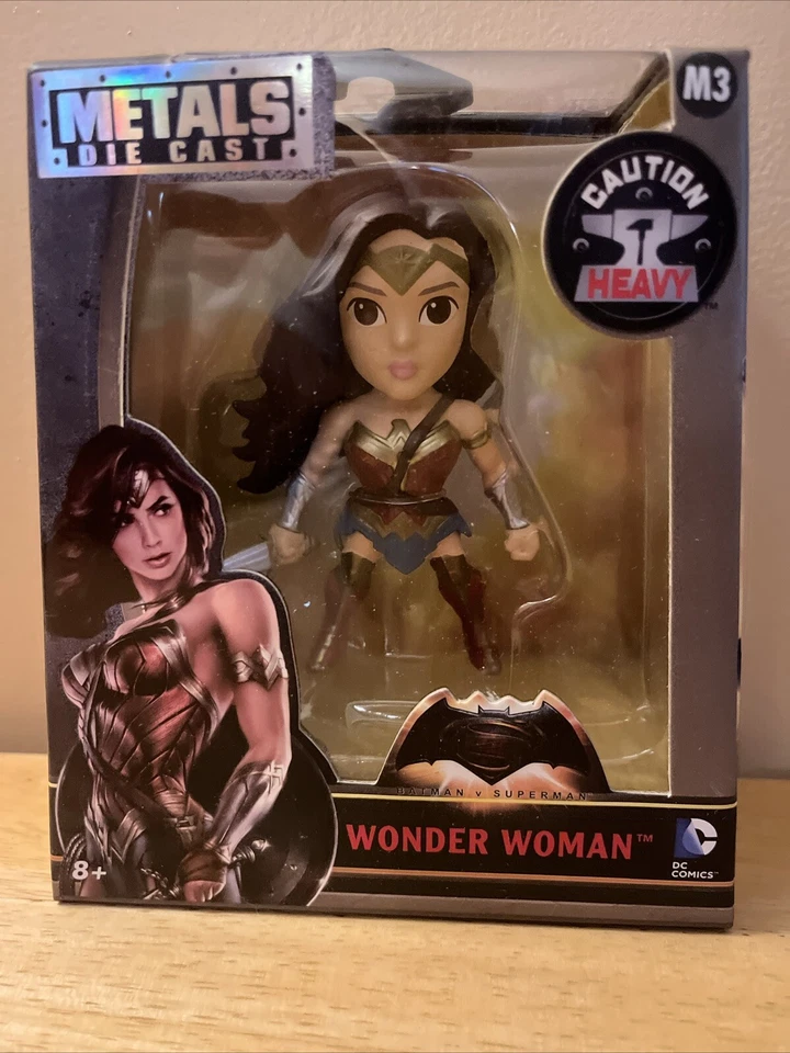 DC Comics Wonder Woman M3 Batman V Superman Metals Die Cast 4" Action Figure