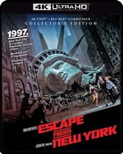 PREORDER MAY 17 ESCAPE FROM NEW YORK New 4K Ultra HD UHD + Blu-ray Collectors Ed