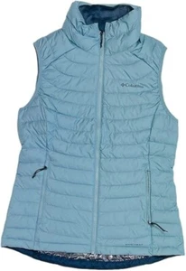 NEW Women's Columbia Light Blue White Out Vest Size Small MSRP $90 - Picture 1 of 11