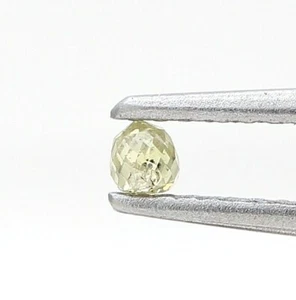 Loose Real Natural Diamond 0.10tcw Green Sparkling Briolette Cross Cut Gift Ring - Picture 1 of 13