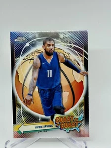 2024 Topps Chrome Basketball Coast To Coast Kyrie Irving #CC-8 Dallas Mavericks - Picture 1 of 2