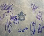 Toronto MAPLE LEAFS LOGO Signed 8x10 Photo!McMann, Anderson, Clune +++!! W/COA