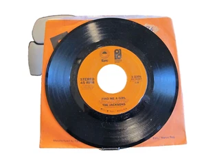 45 RECORD - THE JACKSONS - FIND ME A GIRL - Picture 1 of 1
