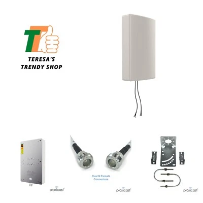 4G / LTE / 5G Cross-Polarized MIMO 7-10 dBi High-Gain Fixed-Mount Outdoor Dir... - Image 1 of 4