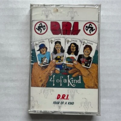 D.R.I. 4 Of A Kind 1988 US ORG Metal Blade Cassette Tape SEALED Thrash Speed - Image 1 of 3