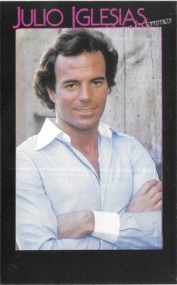 Julio Iglesias ‎– A Vous Les Femmes, Original Cassette, Europe Version - Image 1 of 4