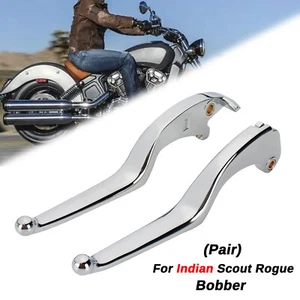 1 paia Leve freno-frizione per Indian Scout Bobber Twenty /Rogue Sixty 100th - Picture 1 of 12