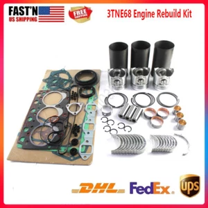 Engine Rebuild Kit 3TNE68 3TNE68-AC for Yanmar Excavator Generator John Deere - Picture 1 of 2