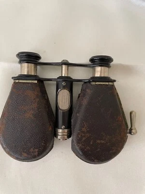 Vintage Lemaire Fabt Paris 19th Century Folding Opera Binoculars - Image 1 of 4