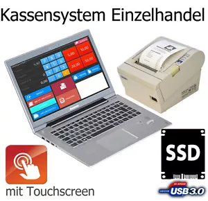 KOMPAKTE KASSE TSE TOUCHSCREEN DISPLAY IMBISS EINZELHANDEL RESTAURANT 8GB KA60 - Bild 1 von 1