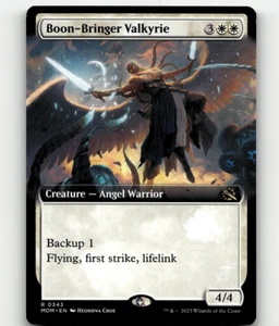 MTG Boon-Bringer Walküre (Erweiterte Kunst) 343 March of the Machine selten - Bild 1 von 1
