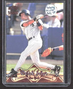 Derek Jeter 1998 Pacific Paramount Red Tristar Embossed #69 - Picture 1 of 2