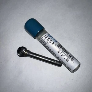 SGS  12553 SD-5, 1/2" Cut Diam, 1/4" Shank Diam, Carbide Double Cut Ball Burr - Picture 1 of 4