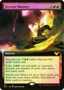 Fervent Mastery FOIL EXTENDED - 311 - Rare - Strixhaven STX MTG - Picture 1 of 1
