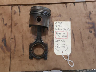 Mercedes Benz 280 280S W108 W114 M130 Piston &  Connecting Rod      Foto 1 de 4
