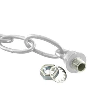 Progress Lighting Brushed Nickel Loop and Chain Kit - 9.5 inch - P8678-09 - Image 1 of 3
