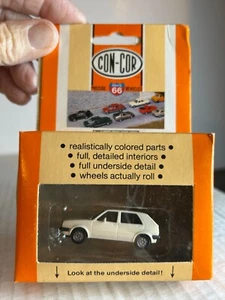 CON-COR #??? V.W. Golf 4-Door Sedan "White" Built-up 1:87 - Picture 1 of 1